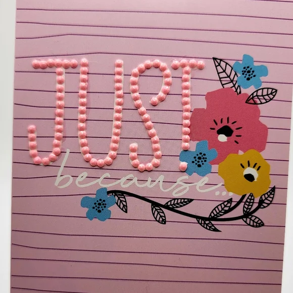 Just Because Card Small - Picture 2 of 2